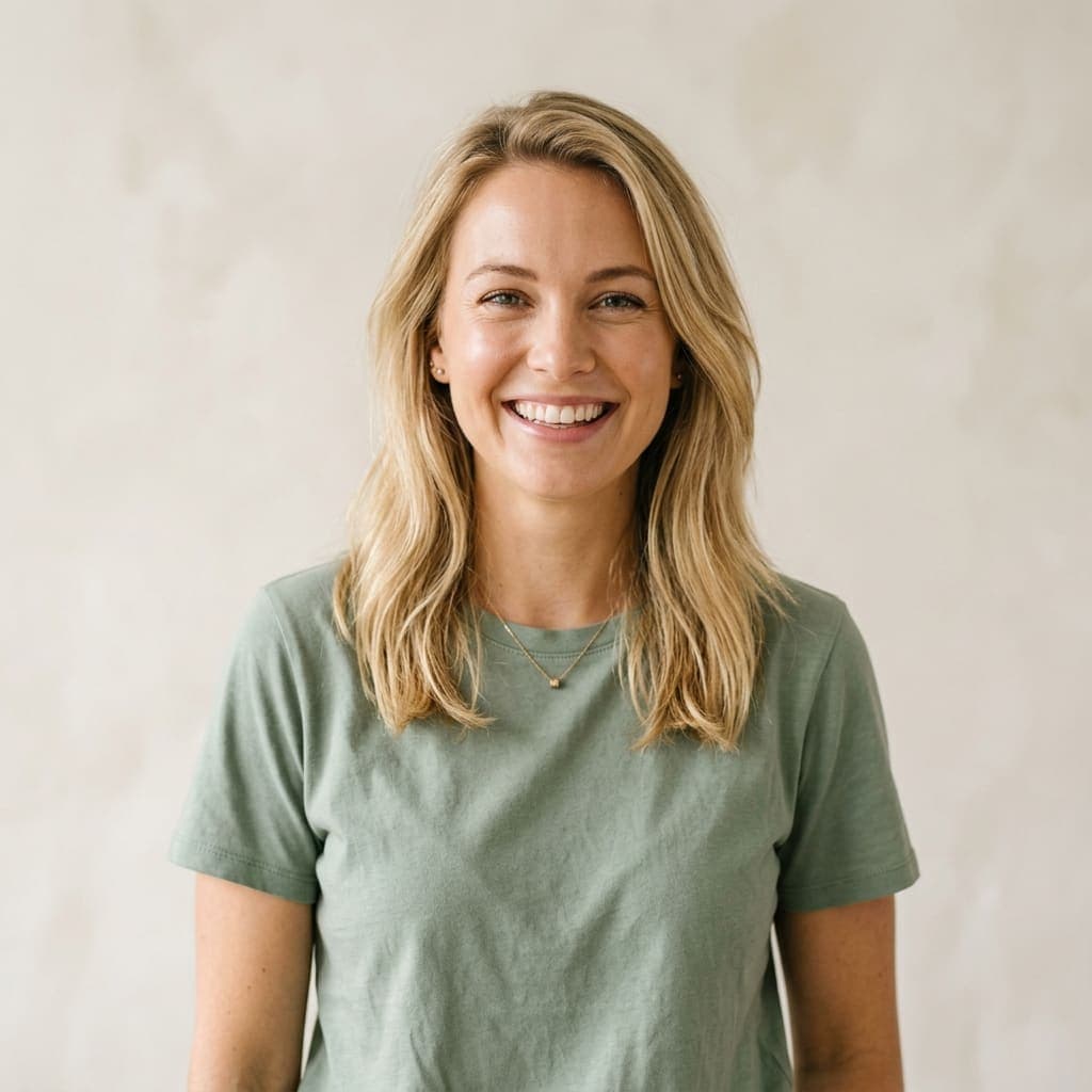 Happy aesthetic clinic client smiling